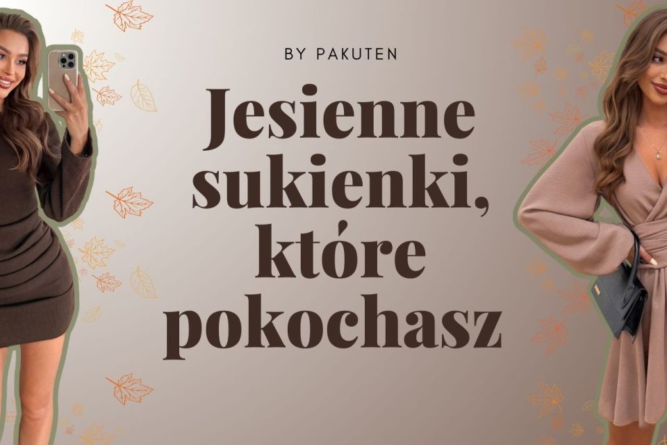 Jesienne sukienki, które pokochasz – od romantycznych bufek po dzianinowe klasyki