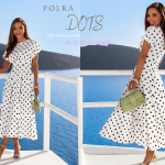 Polka dots na lato - lekkie i kobiece stylizacje